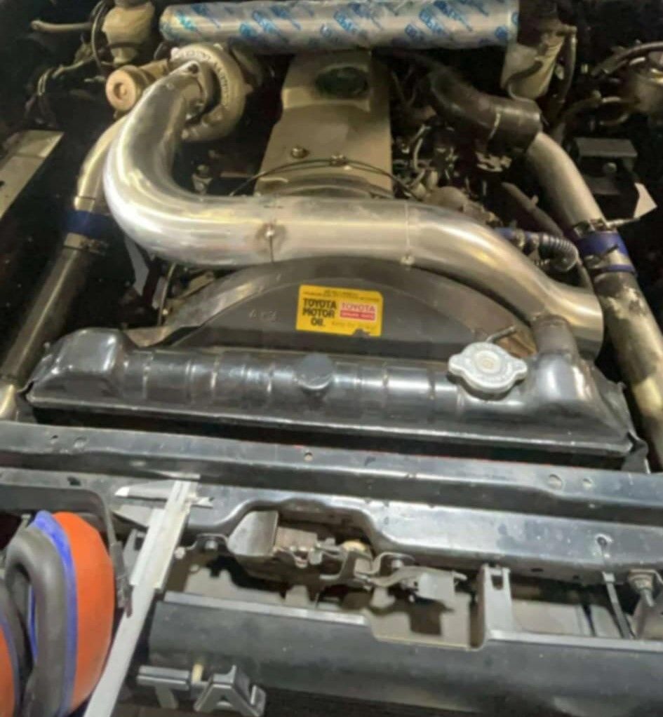 Custom intake and exhaust piping