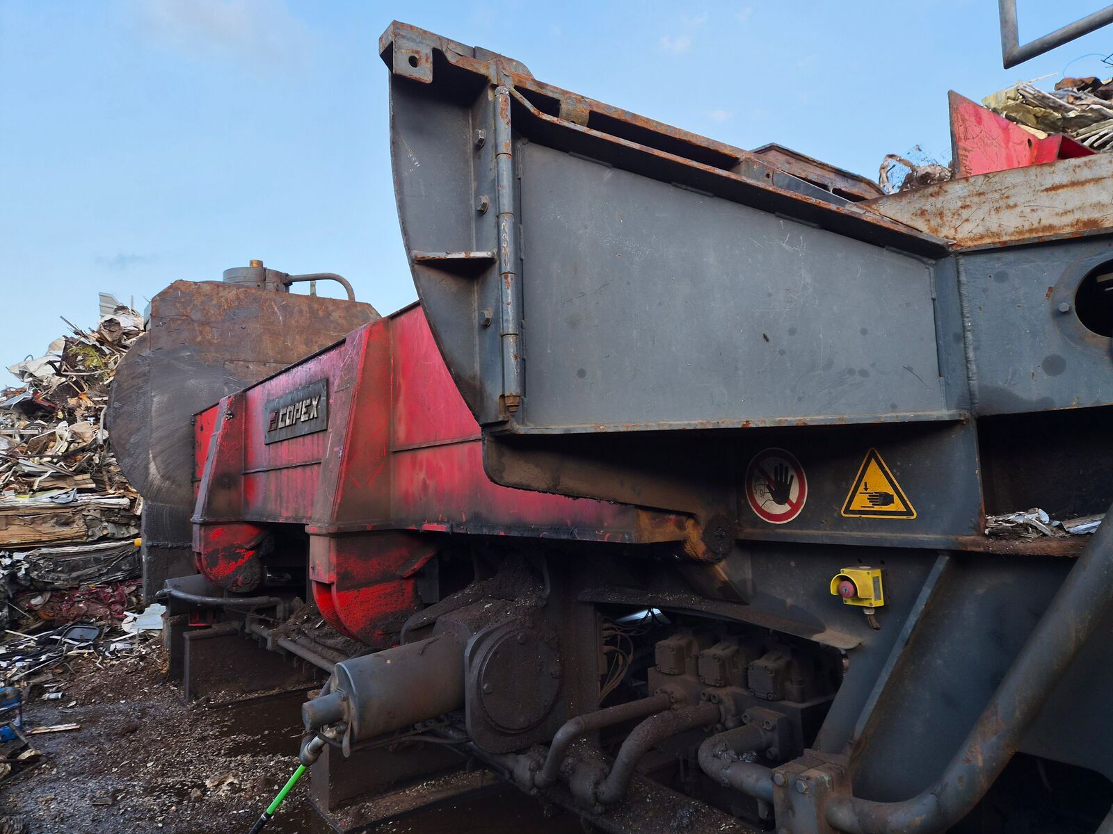 Dump truck chassis repairs