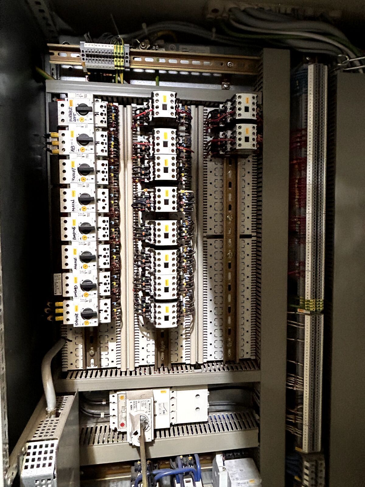 Switchboard and controls