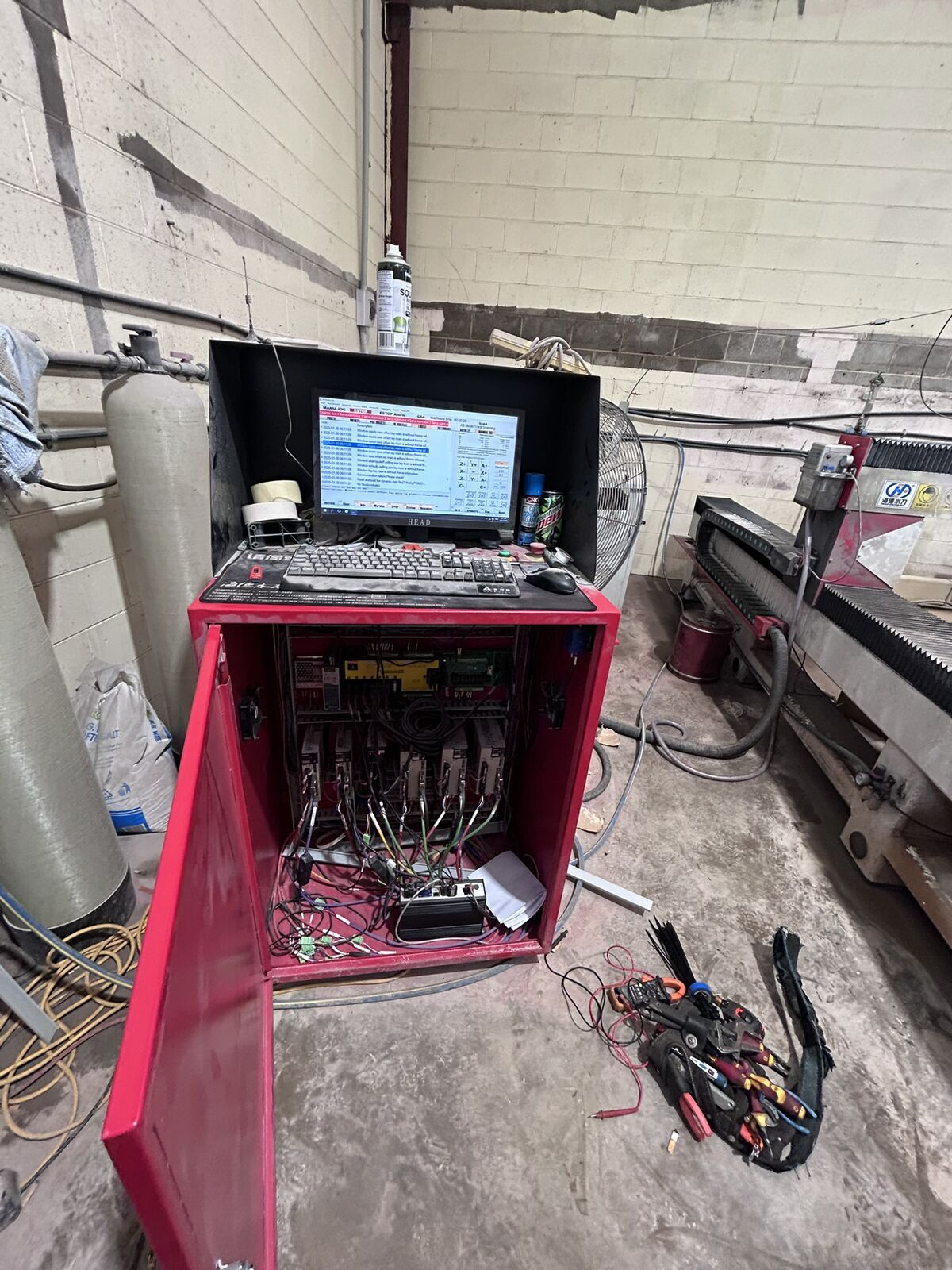 Mobile control unit